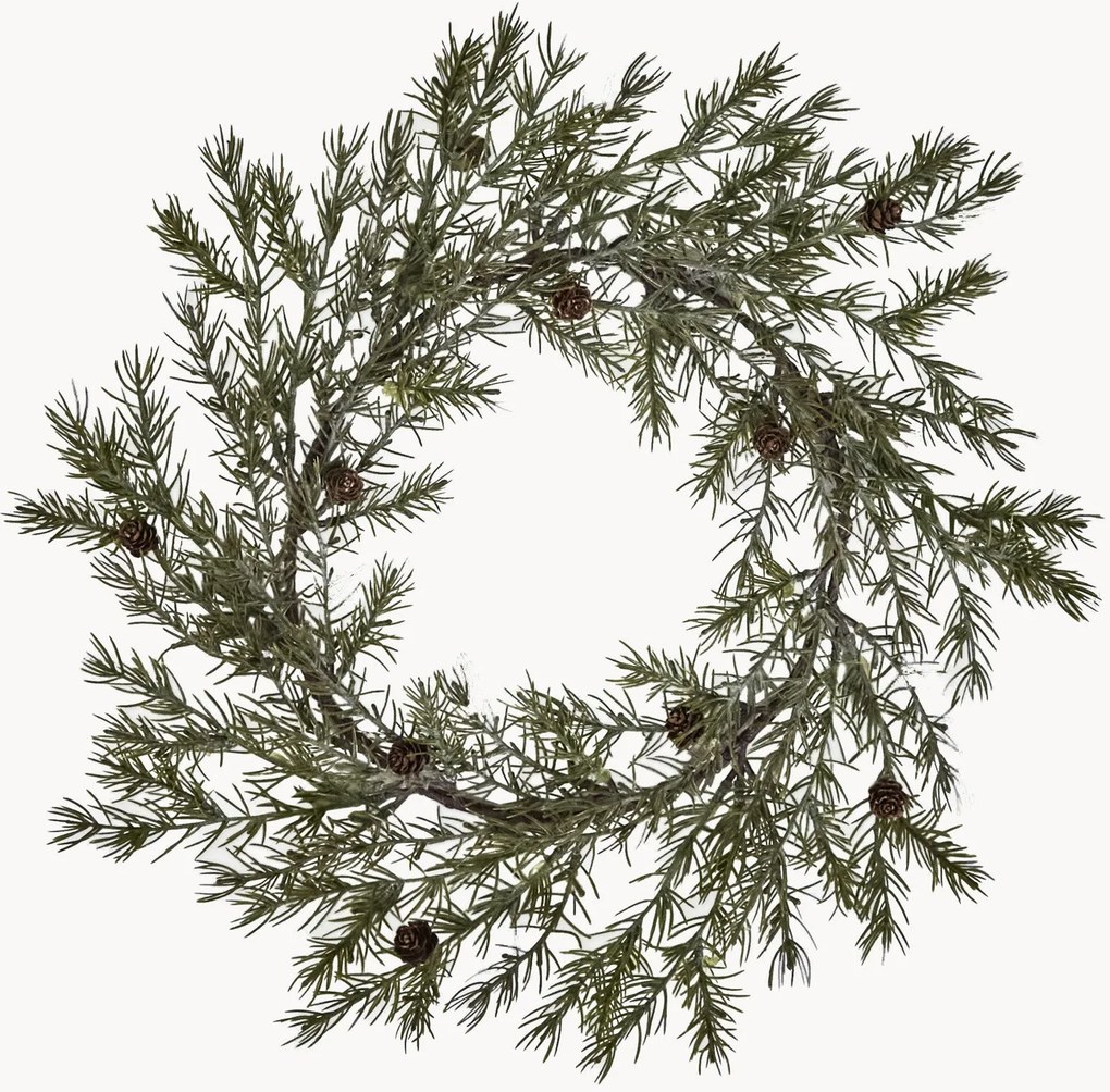 Coroa de Natal Frost, Ø 45 cm