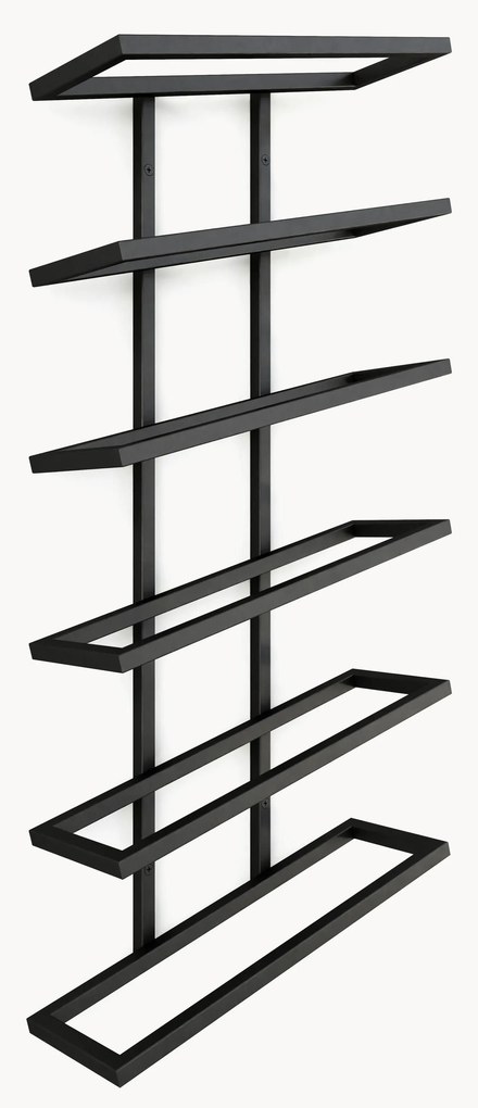 Suporte de parede para garrafas de vinho Vinia, 6 garrafas