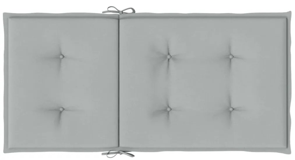 Almofadões lombares cadeiras 6pcs 100x50x4 cm mesclado tecido