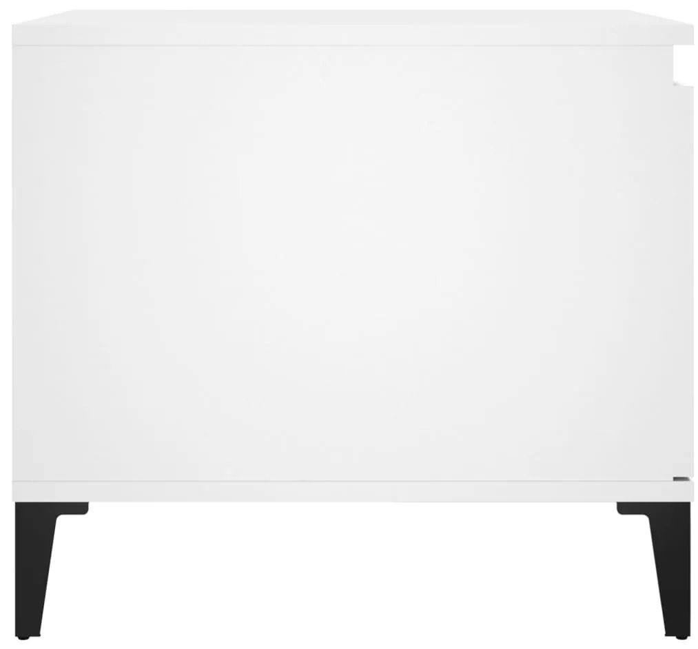 Mesa de centro 100x50x45 cm derivados de madeira branco