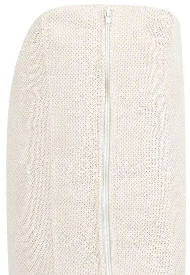 Sofá de canto 4 lugares em tecido creme claro à direita VINTERBRO Beliani