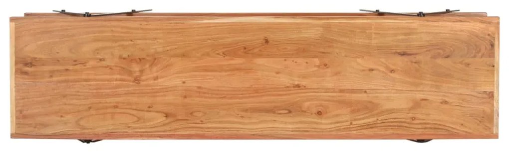 Móvel de TV 160x40x50 cm madeira de acácia maciça