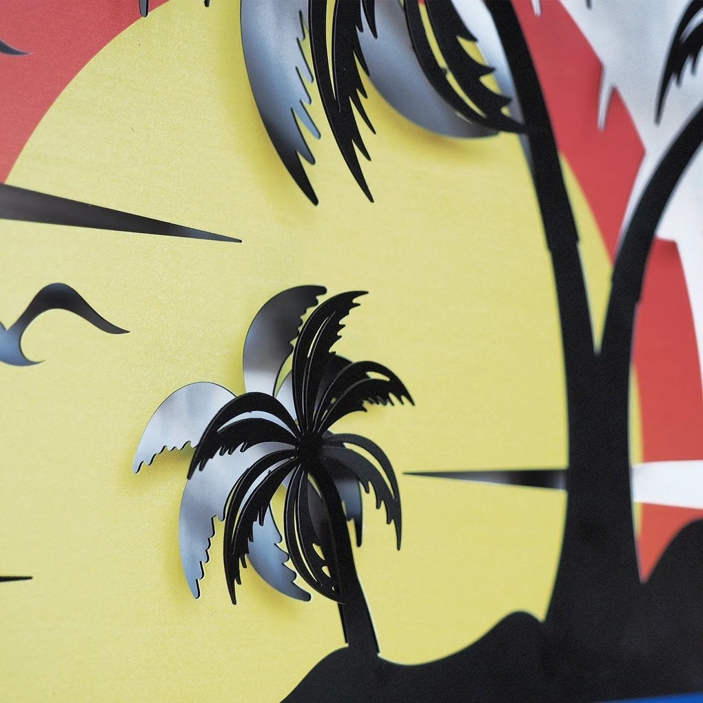 Acessório Decorativo de Parede Apt702 – Multicolor – 45 x 50 cm