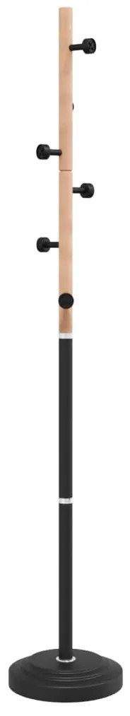 Bengaleiro 177 cm ferro revestido a pó preto