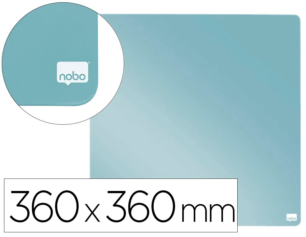 Quadro Nobo Magnético para a Casa Cor Cinza 360x360 mm