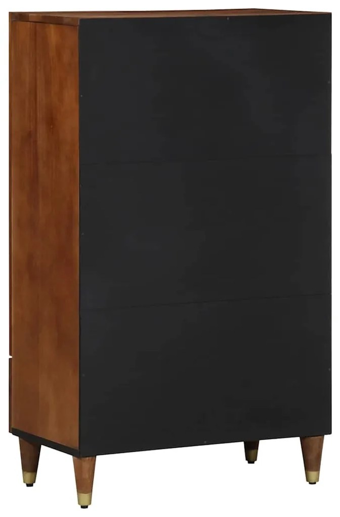 Highboard 60x33x100 cm Madeira Sólida Mangueira