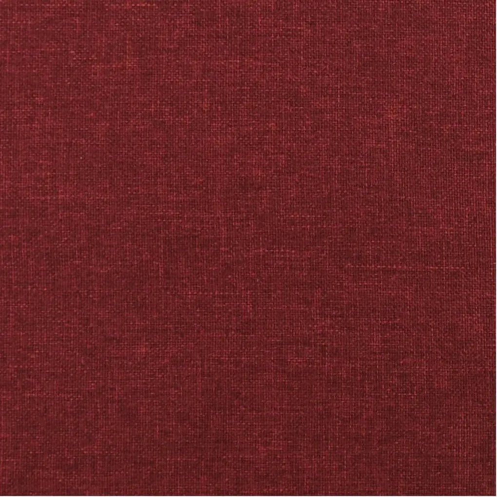 Poltrona reclinável tecido vermelho tinto