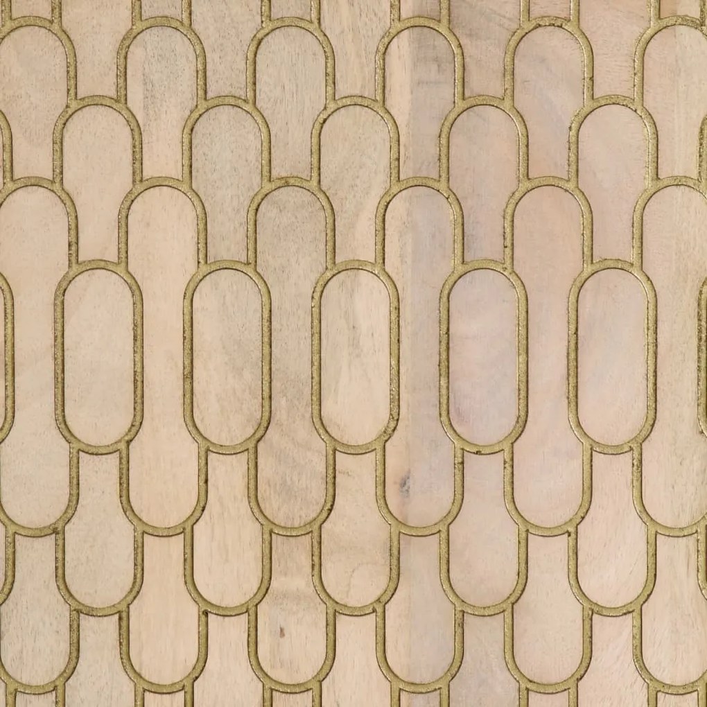Móvel de apoio 40x33x75 cm madeira de mangueira maciça