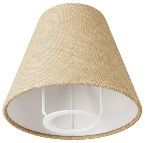 Mini abajur Impero com casquilho E27 para lâmpada de mesa ou aplique - Fabricado na Itália