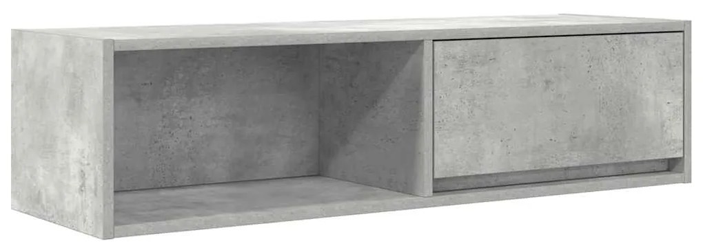 Móveis de TV 2pcs 100x31x25,5 cm deriv. madeira cinza cimento