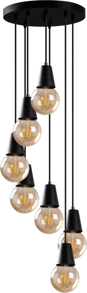 Chandelier Fes – Preto – 50 x 50 cm