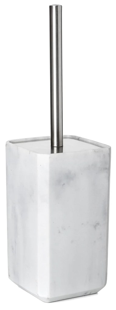 Escovilhão Wc Marble 10.7X10.7X36CM