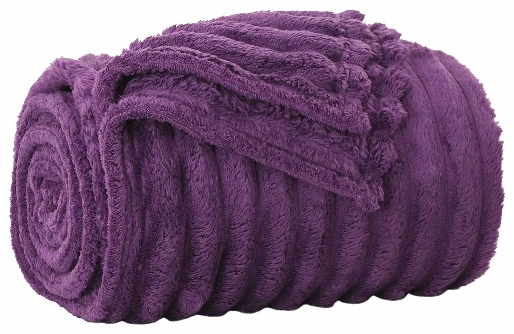 vidaXL Cobertores de Sofá 6 pcs Roxo 200 x 150 cm Lã