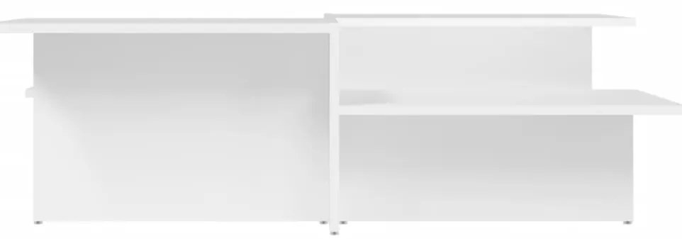 Mesas de centro 2 pcs derivados de madeira branco