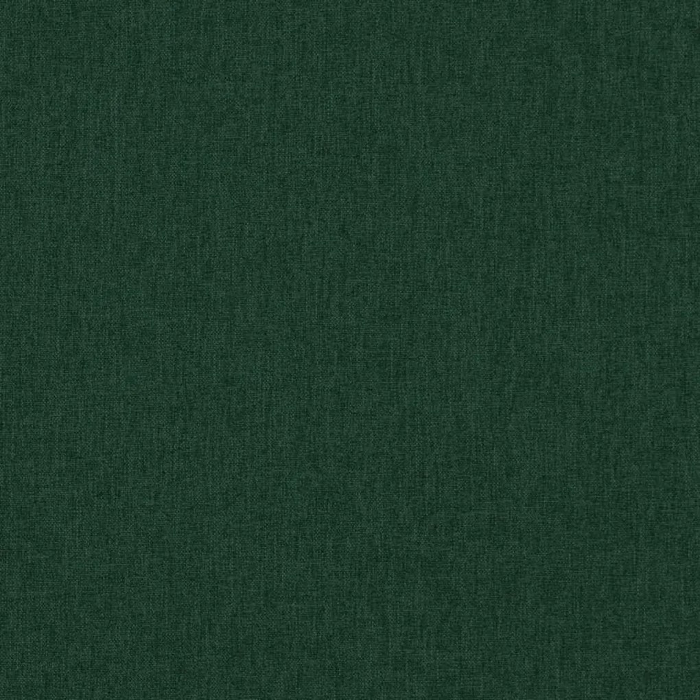 Apoio de pés 45x29,5x35 cm tecido verde-escuro