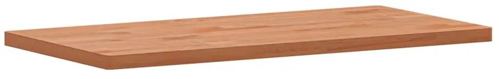 Tampo de mesa retangular 80x40x2,5 cm madeira de faia maciça