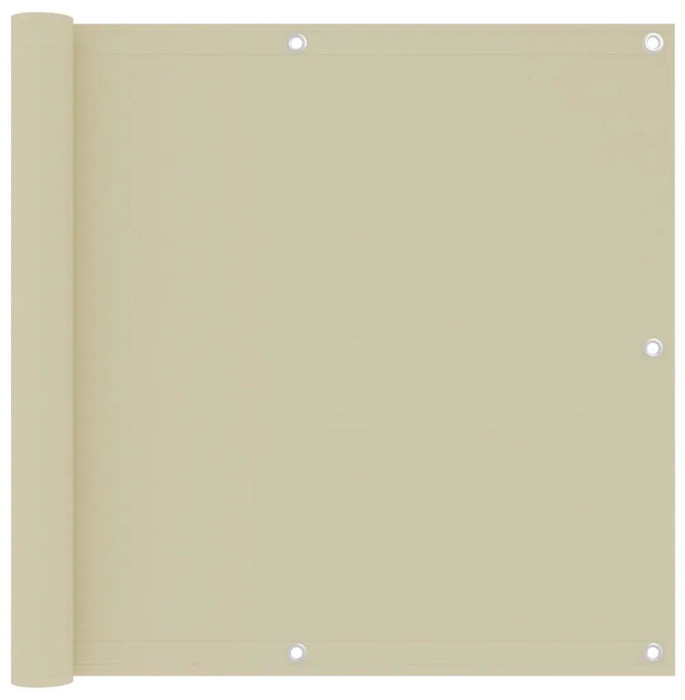 Tela de varanda 90x300 cm tecido Oxford creme