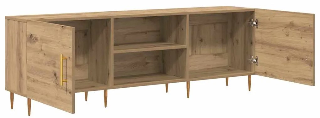 Gabinete para TV carvalho artisiano 150 x 30 x 50 cm