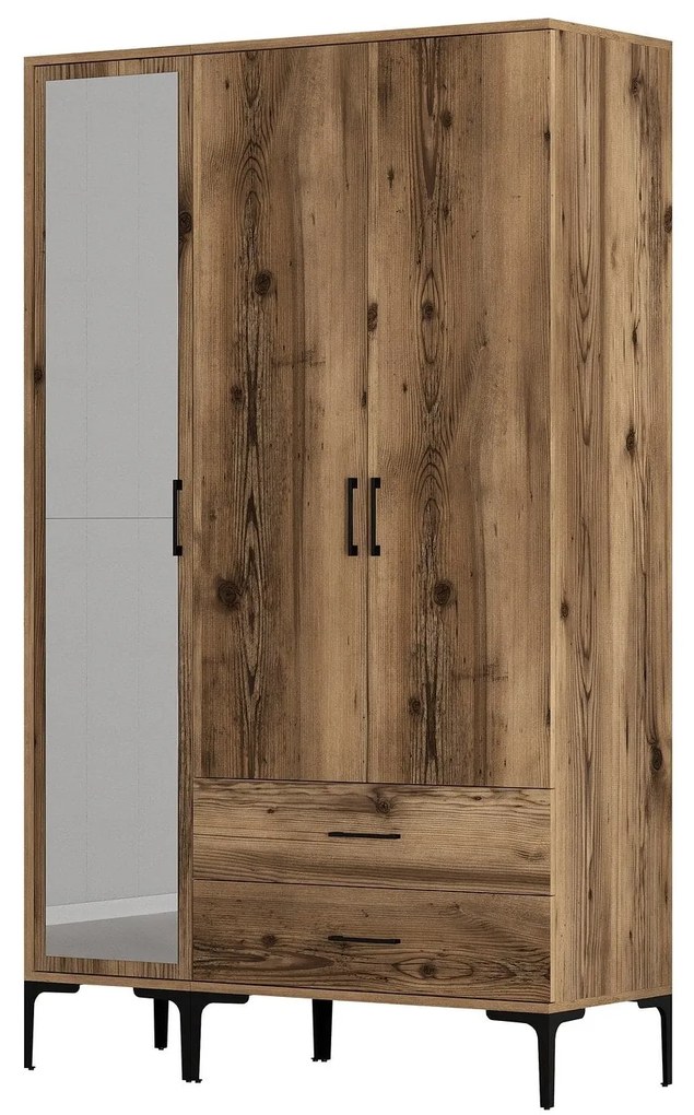 Roupeiro Kumsal RT – Nogueira – 120x47,5x201,4 cm
