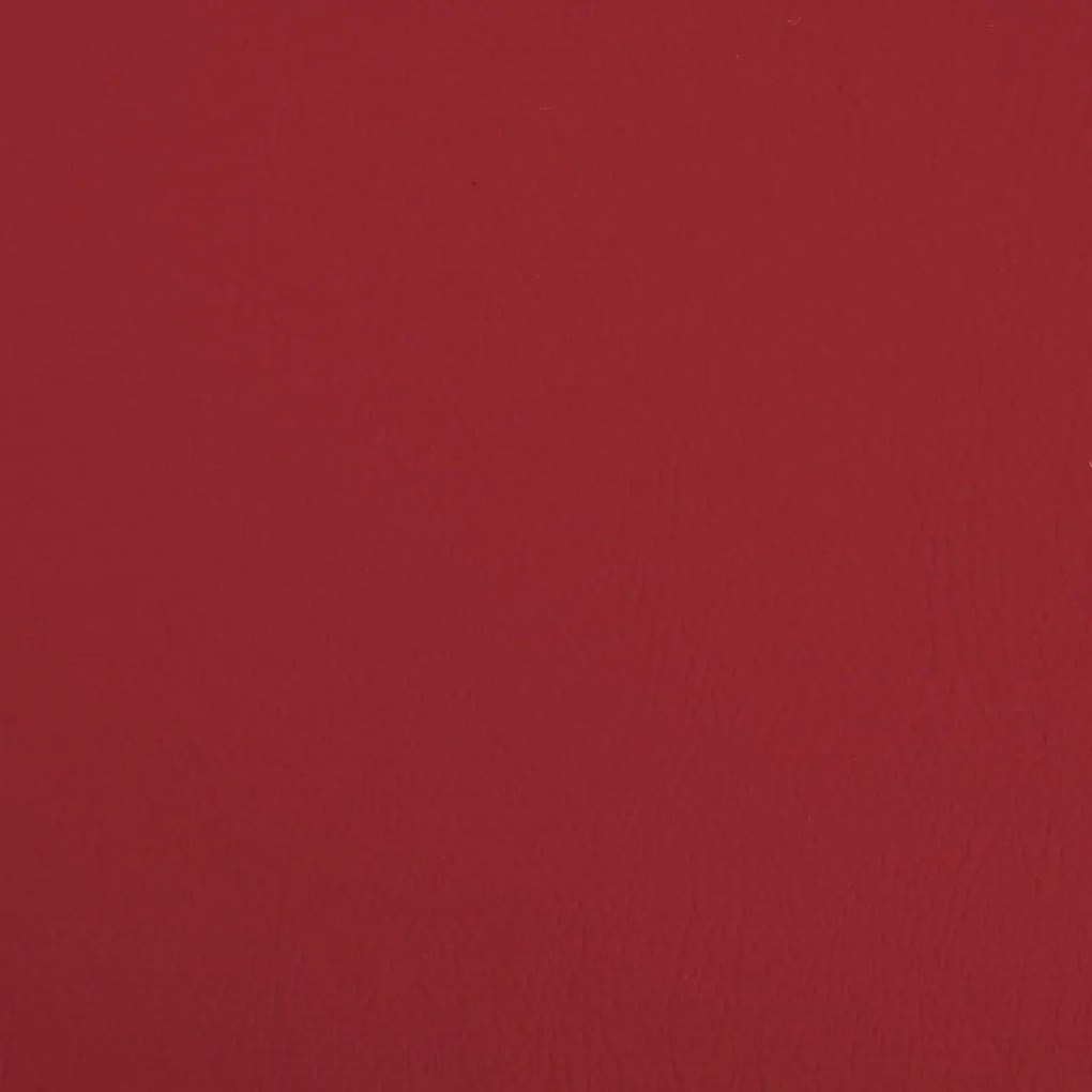 Banco de arrumação dobrável PVC vermelho tinto