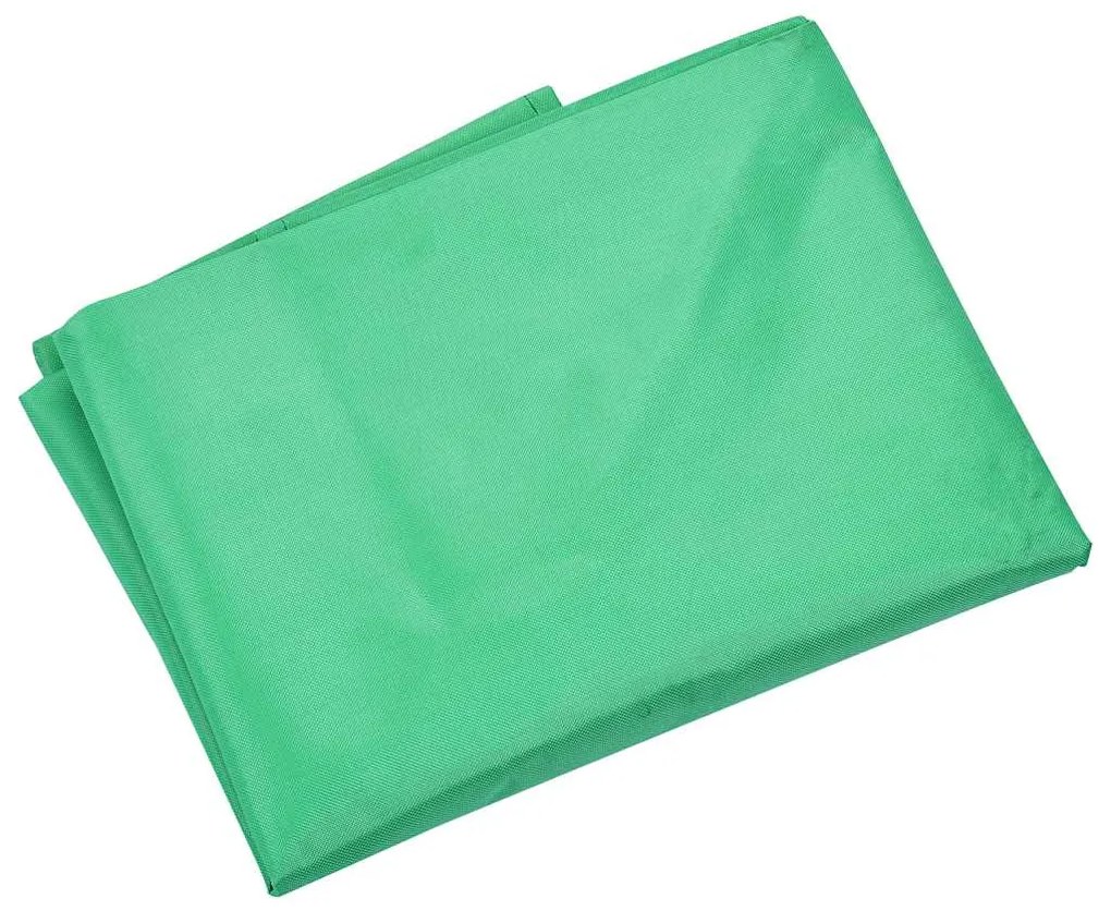 vidaXL Revestimento para carrinho de jardim tecido verde