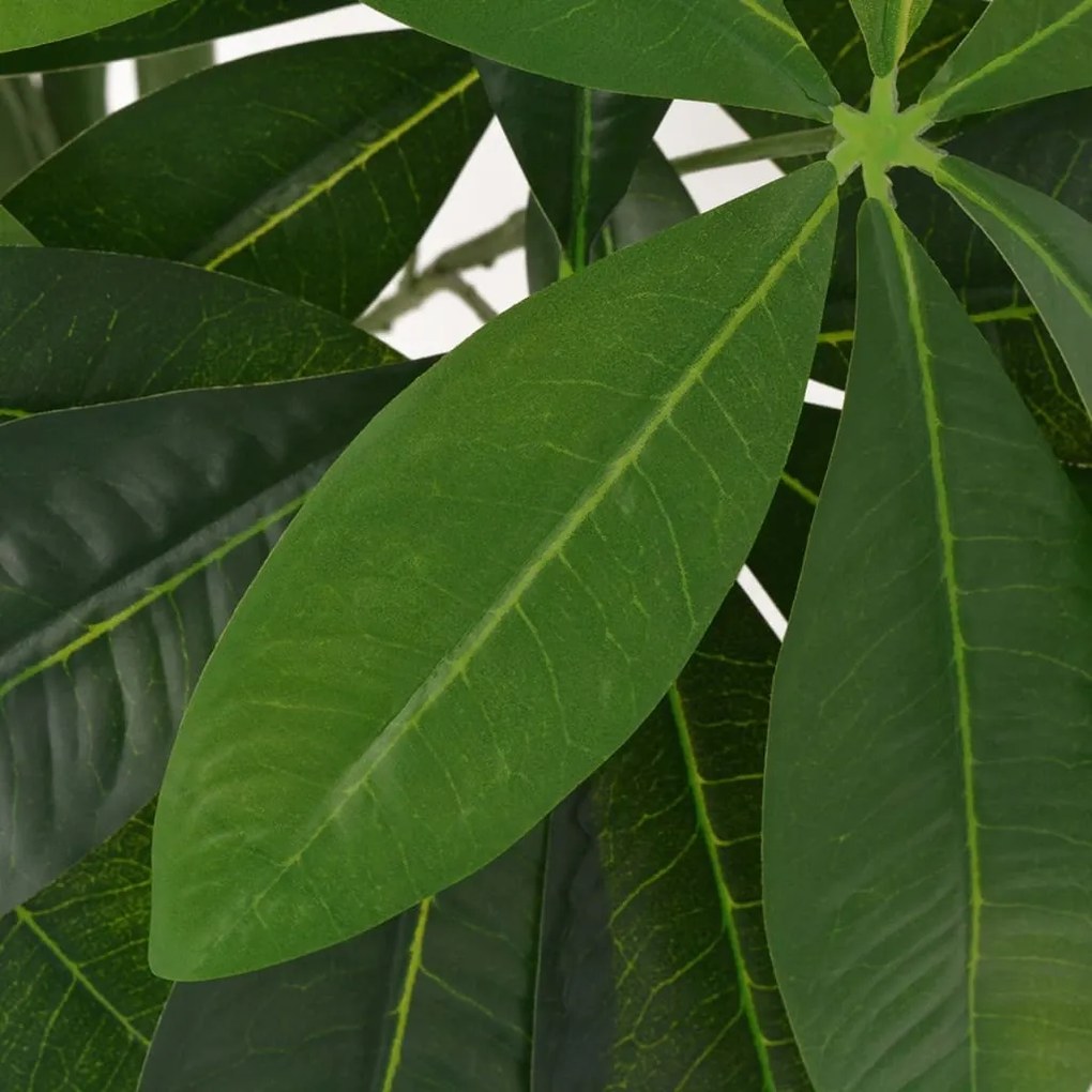 Planta árvore da sorte artificial com vaso 85 cm verde
