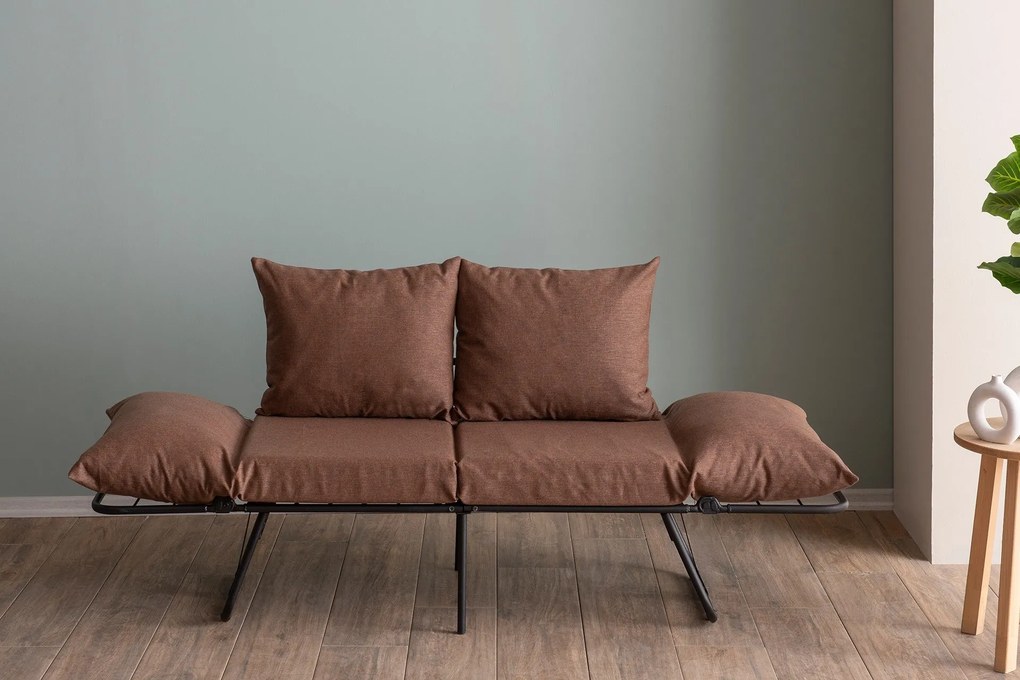 ****

Sofá-Cama de 2 Lugares Viper – Castanho Claro – 150 cm x 78 cm x