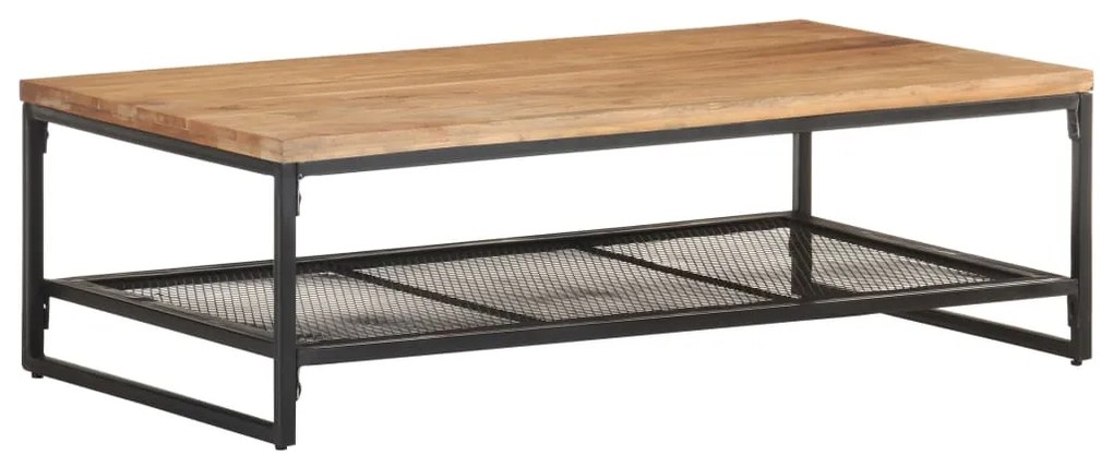 Mesa de centro 110x60x35 cm madeira de acácia maciça