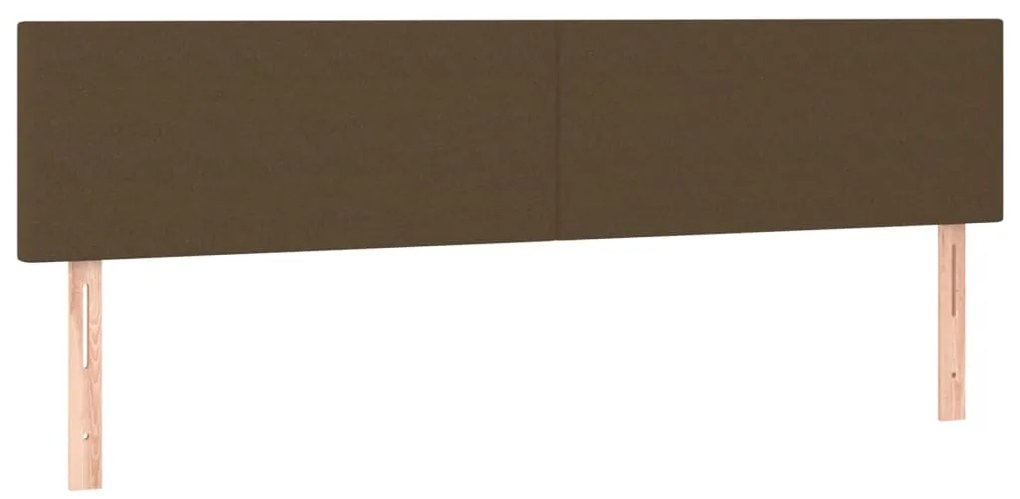 Estrutura de cama sem colchão 120x190cm castanho escuro