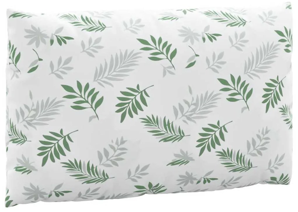 Almofadões p/ móveis paletes 2 pcs tecido oxford padrão folhas