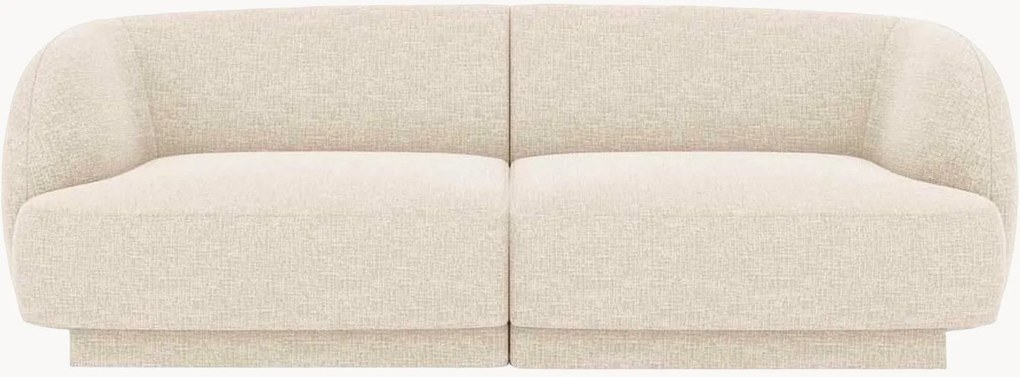 Sofá em chenille Miley (2 lugares), L 180 cm