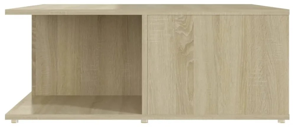 Mesa de centro 80x80x31 cm derivados de madeira carvalho sonoma