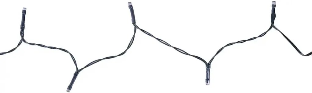 Bolas artificiais de buxo com luzes LED 2 pcs verde 27 cm