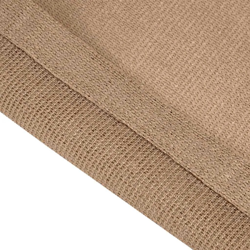 Tapete de campismo para tenda 300x500 cm cinzento-acastanhado