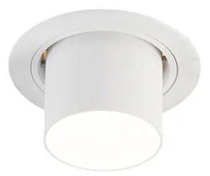 LED Foco embutido inteligente branco inclinável incluindo WiFi GU10 - Installa Moderno
