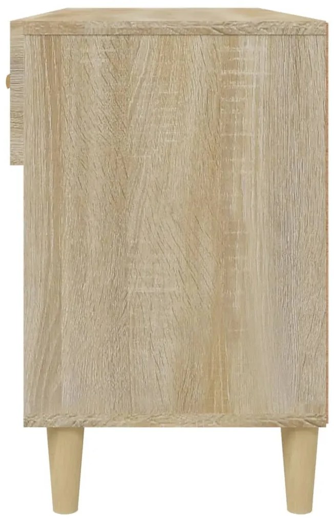 Sapateira 102x35x55 cm derivados de madeira cor carvalho sonoma