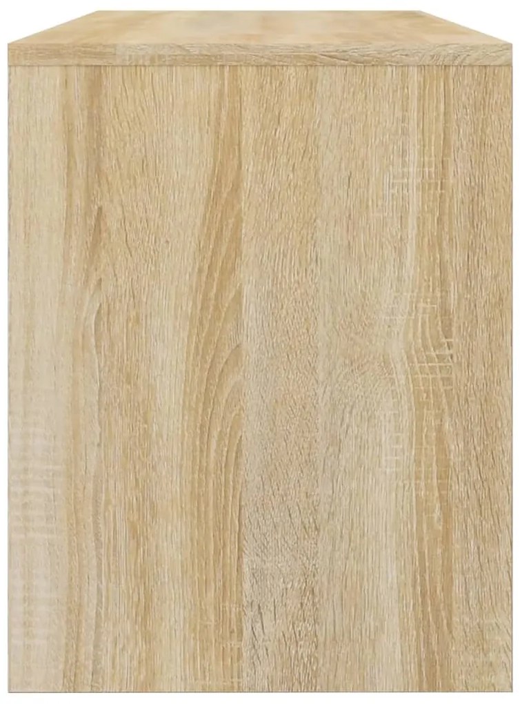 Banco toucador 70x35x45 cm madeira processada carvalho sonoma