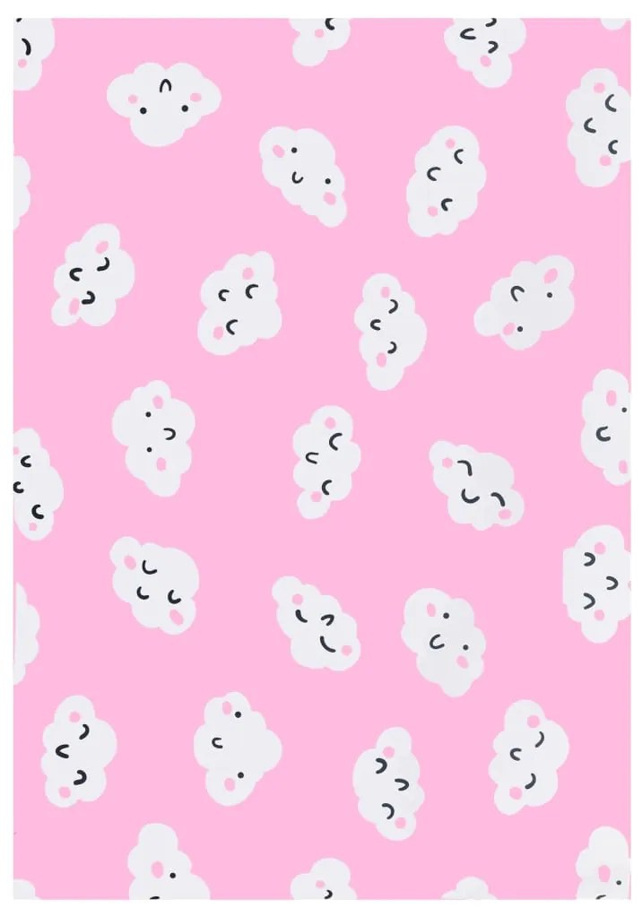 vidaXL Tapete estampado 80x150 cm tecido multicor