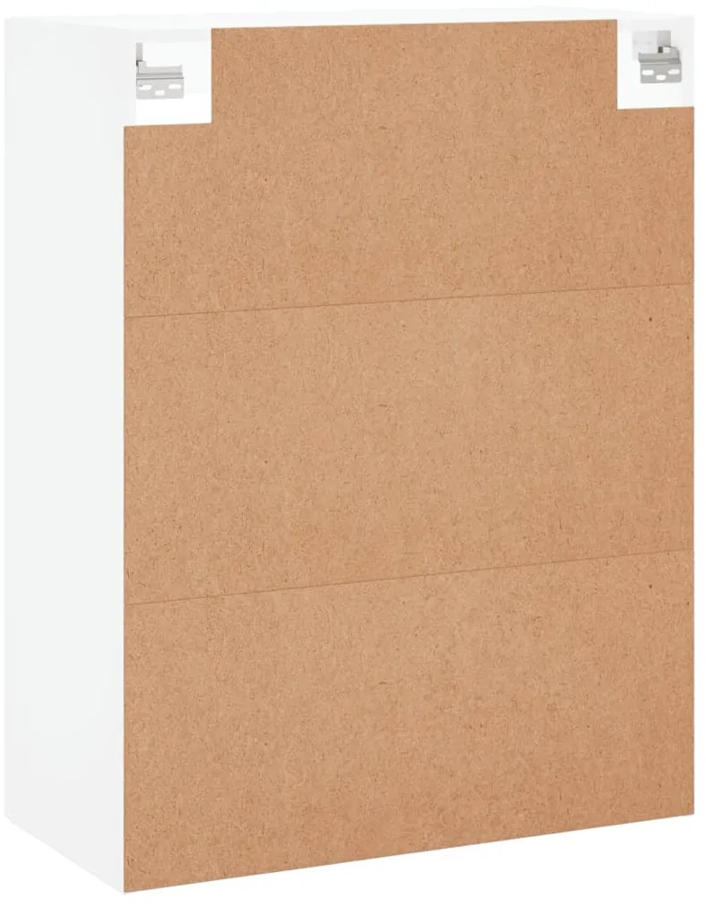 Móveis de parede 2 pcs derivados de madeira branco