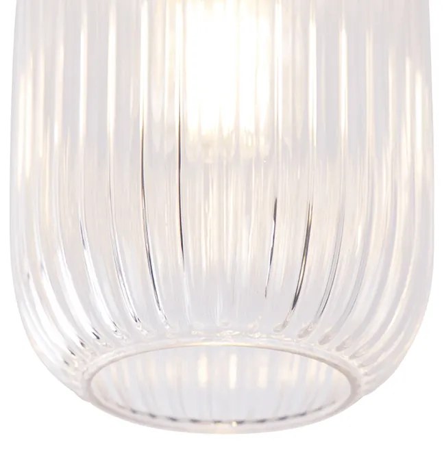 Candeeiro de teto Art Deco em latão - Banci Art Deco