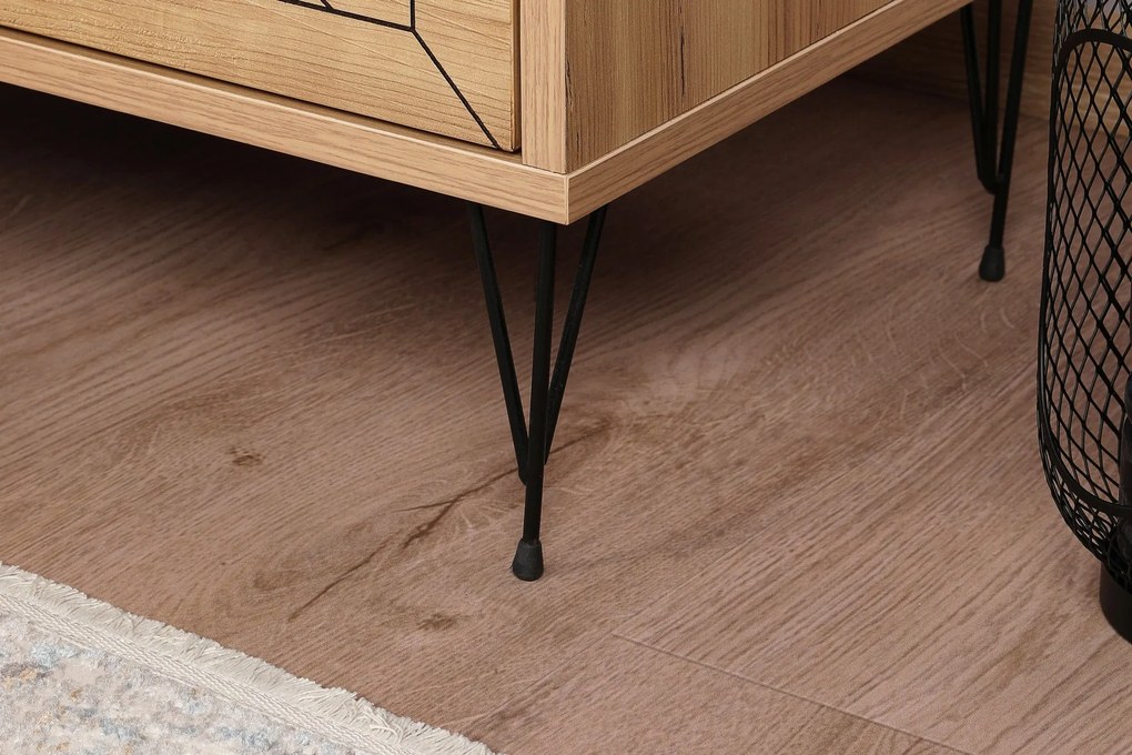 Mesa de Cabeceira Luna – Pinho – 50 x 55 x 40 cm