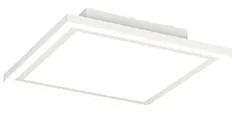 Candeeiro de tecto moderno branco com LED com controlo remoto - Maaike Moderno