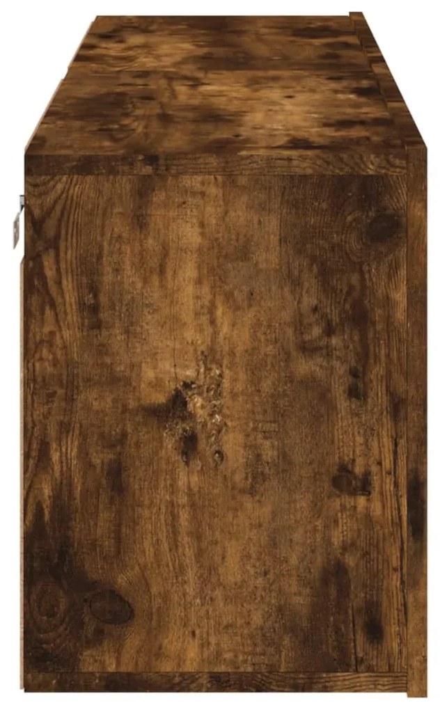 Móveis de parede para TV 2 pcs 60x30x41 cm carvalho fumado
