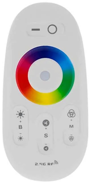 Controlador Fitas LED WiFi RGBW-RF-TC4 + comando tátil