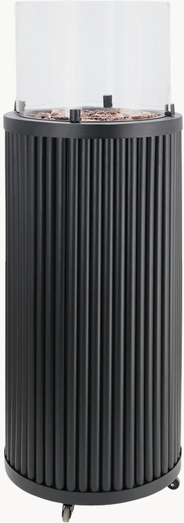 Lareira a gás portátil para exterior Cosipillar Curved