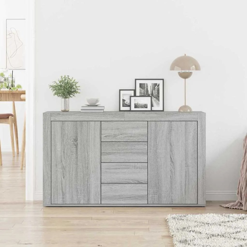 Buffet vidaXL Cinza Sonoma Madeira engenheirada 120 x 36 x 69 cm