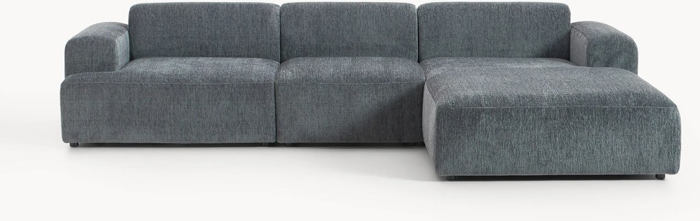 Sofá de canto Melva (4 lugares)