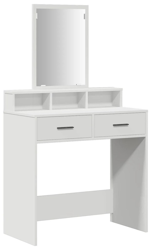 Touceador vidaXL com Gavetas Branco 79x41x140 cm