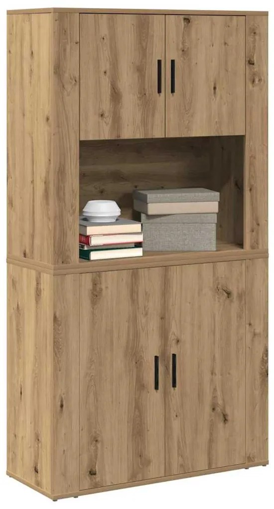 Highboard Carvalho Artisan 80x33x150 cm Madeira Técnica