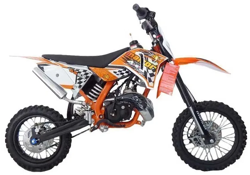 MINI MOTO PARA CRIANÇAS MINICROSS 709 GASOLINA 49CC 4.5CV LARANJA 